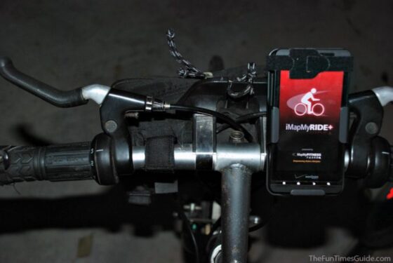 diy bike phone mount