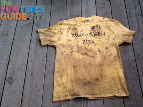 Our team name for the Dirty Girl mud run was Dirty Dolls. I saw lots of unique mud run team names! 