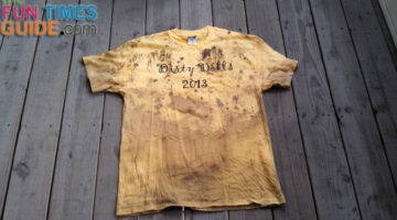 Our team name for the Dirty Girl mud run was Dirty Dolls. I saw lots of unique mud run team names! 