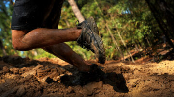 Mud run training off the beaten path.