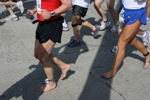 running-barefoot