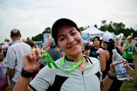 yes, you too can complete a triathlon - every beginner triathlete does it once!