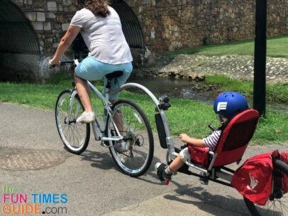 Looking For A Bicycle Trailer For Your Child? We Bought A Weehoo Bike Trailer… And We Absolutely LOVE It!